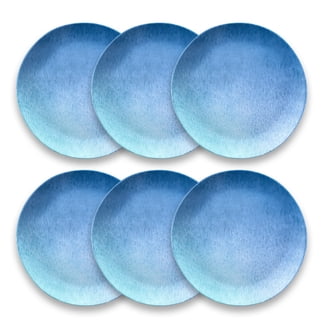 The Pioneer Woman by Corelle 4-Piece Salad Plate Set , Evie, Blue