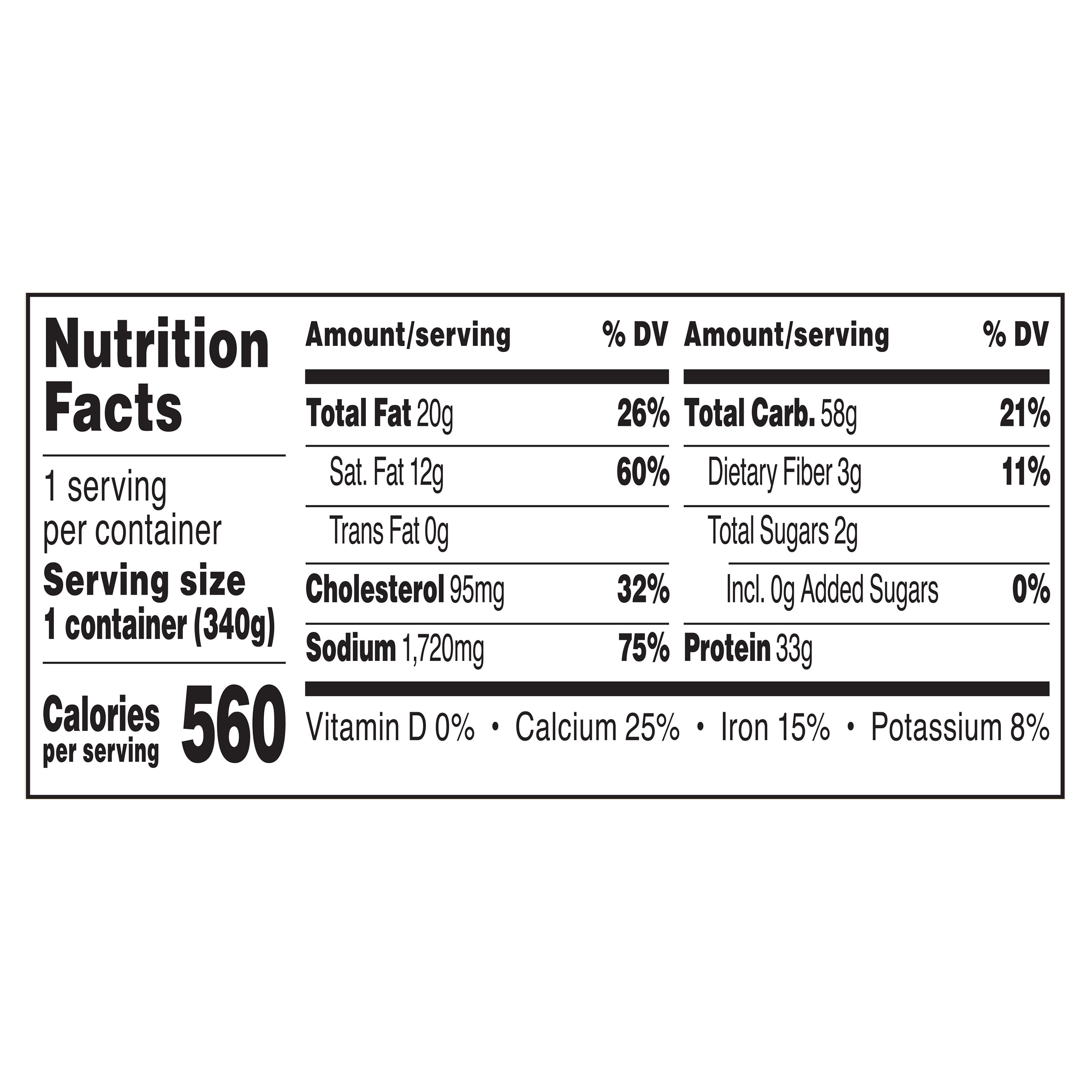 (4 pack) Marketside Buffalo Style Mac N' Cheese with Chicken, 12 oz (Refrigerated)