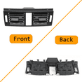 thumbnail image 6 of Front Dash Dashboard Ac Vent Air Conditioner Outlet Carparts For Mercedes-Benz C-Class (W204) 2008-2012 Dashboard Climate Control Air Vent Bezel Pane Replacement 2048304054-black-front row, 6 of 6
