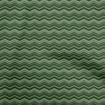 thumbnail image 1 of oneOone Polyester Spandex Green Fabric Chevron Sewing Fabric By The Yard Printed Diy Clothing Sewing Supplies 56 Inch Wide, 1 of 5