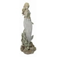 thumbnail image 6 of Large 15"H Vintage Sea Queen Ariel Mermaid Holding Starfish By Coral Reef Statue, 6 of 9