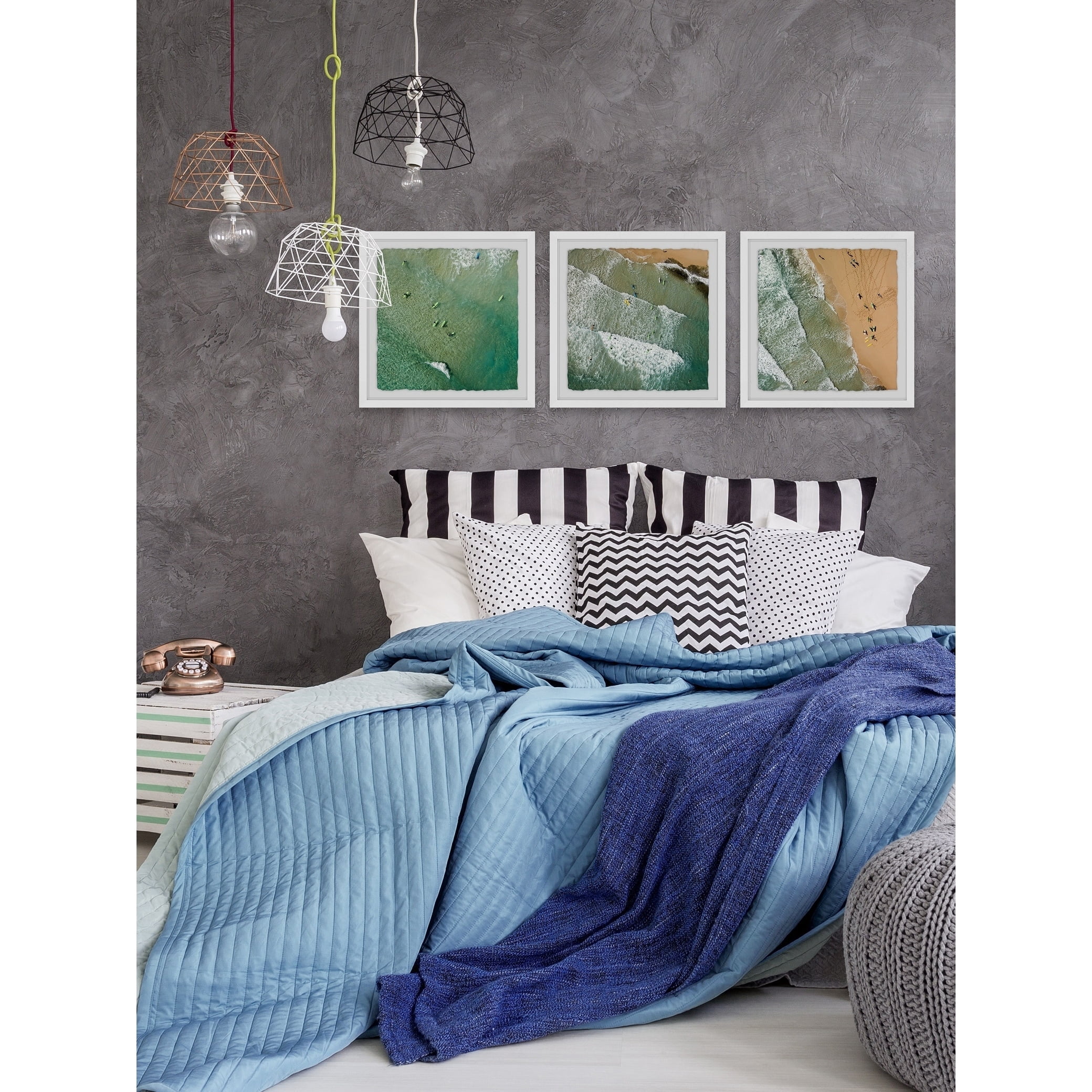 Marmont Hill Waves Triptych