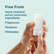 Blue Lizard Sensitive Mineral SPF 50 Sunscreen Stick, Zinc Oxide, 0.5 oz