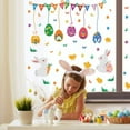 thumbnail image 2 of TIMIFIS Ear Studs Easter Hand-Painted Eggs Window Decorative Stickers Chicken Wall Stickers Posters Stickers, 2 of 4