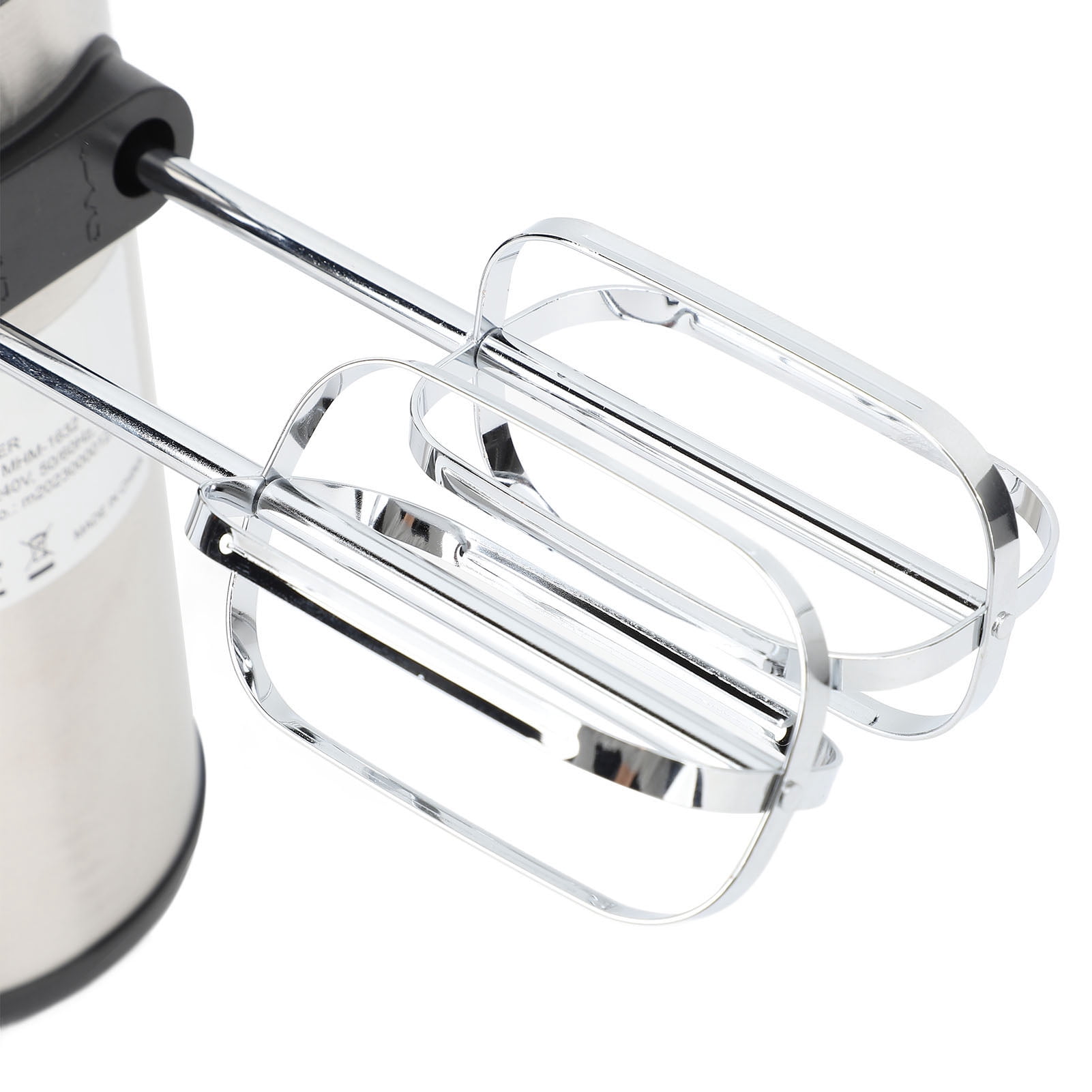 Nieyigj 500W Electric Hand Mixer, 5 Speed Stainless Steel Handheld Electric Mixer with Turbo, Includes 4 Dishwasher Safe Attachments for Whipping Cream & Blending Ingredients, 220V EU Plug