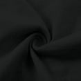 thumbnail image 7 of Kinrui Cotton Linen Capri Pants for Women Wide Leg Capris Pant Summer Boho Dressy Casual Elastic Waist Beach Trousers with Pockets Black XL, 7 of 7