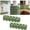 Green, variant on 10Pcs Mosaic Wall Tile Stickers Removable Backsplash Tile Sticker for Kitchen Bathroom, Self Adhesive Waterproof Peel and Stick Adhesive Fish Scale Metal Mosaic Tiles (3.9 Inches)
