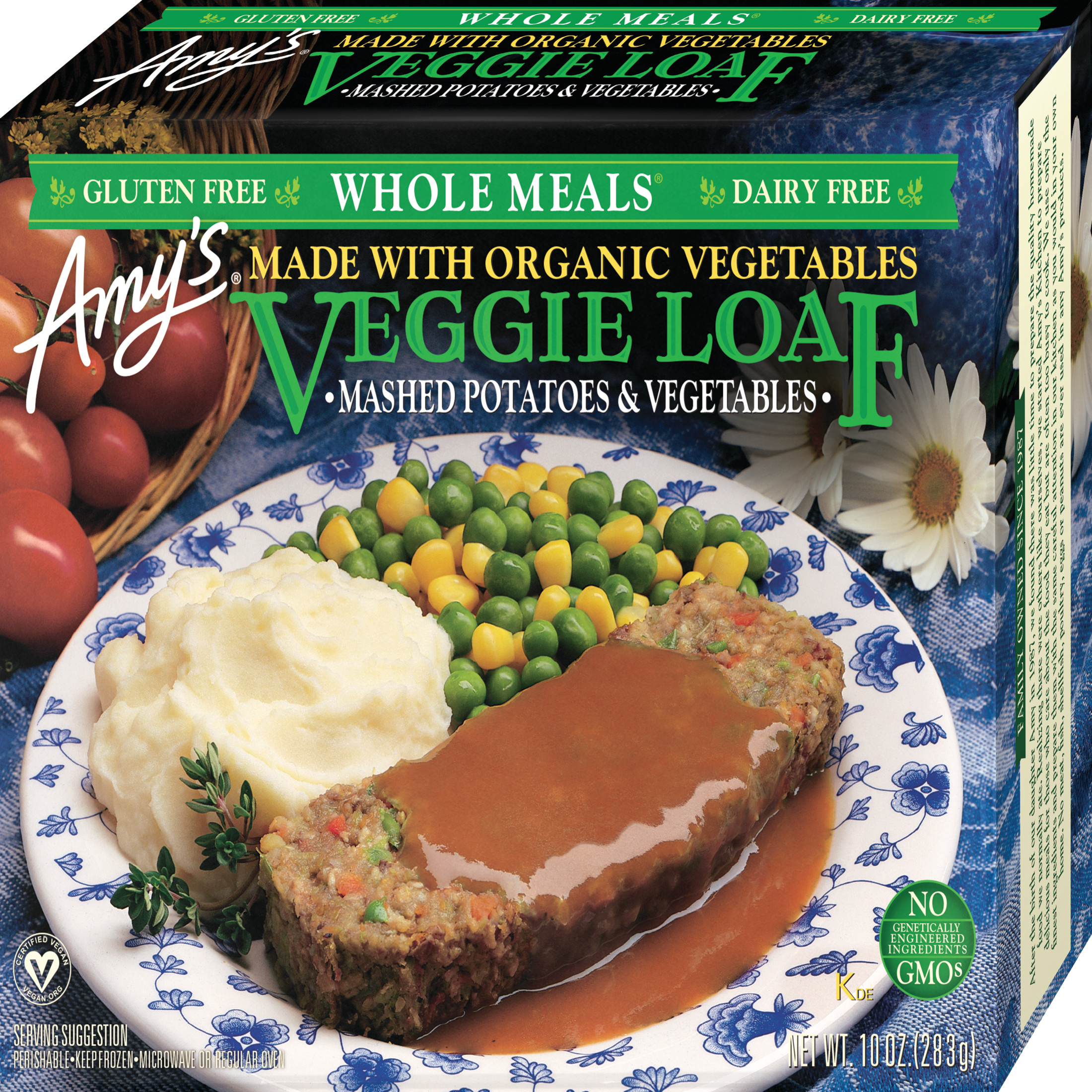 Amys Kitchen Amy&amp;#39;s Veggie Loaf Whole Meal 10.0 Oz - Walmart.com