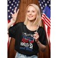 thumbnail image 2 of Always Red White Blue T-Shirt Women -Image by Shutterstock, Female XX-Large, 2 of 4