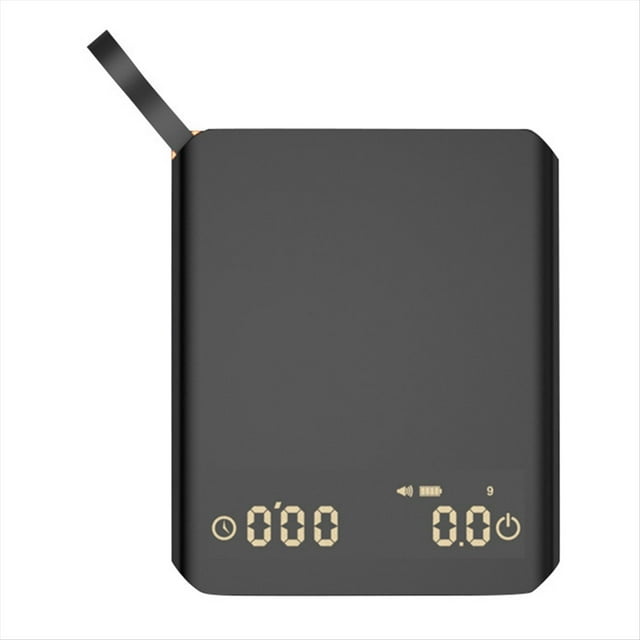 BáScula de Café Recargable 2Kg PequeñA CoccióN Hogar SincronizacióN AutomáTica BáScula de Cocina ElectróNica Inteligente Precisa 0,1G