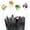 Black, variant on Professional Set of 20 Makeup Brushes, Pro-Worthy Makeup Brushes for A Flawless Full-Face Application, for Foundation Blush Concealer Eyeshadow, Black