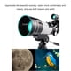 thumbnail image 2 of Inteprter Telescopio con trípode para observar estrellas, imágenes claras y nítidas, principiantes y astrónomos aficionados Accesorios de cámara y óptica, 2 of 6
