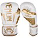 thumbnail image 3 of Venum Gants de Boxe Élite - Blanc/or - 12oz, 3 of 5