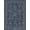 Navy Blue, Pattern 10, variant on ODIKA 8'x10' Washable Area Rug Non-Shedding, Easy Care, Solid Minimalist Design With Subtle Tonal Stripe And Edge Framing for King Size Bedroom Under Bed, Master Suite