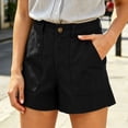 thumbnail image 6 of Sokhug Casual Shorts for Women High Waist Loose Fit Deep Utility Pockets Summer Daily Wear Outdoor Short, 6 of 8