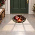 thumbnail image 4 of Christmas 3D Rugs Optical Illusion,Vortex Floor Mat with Christmas Pattern,Non-Slip Santa Claus Round 3D Effect Design Floor Mat for Festive Xmas Holiday Party Home Indoor Decorative, 4 of 6