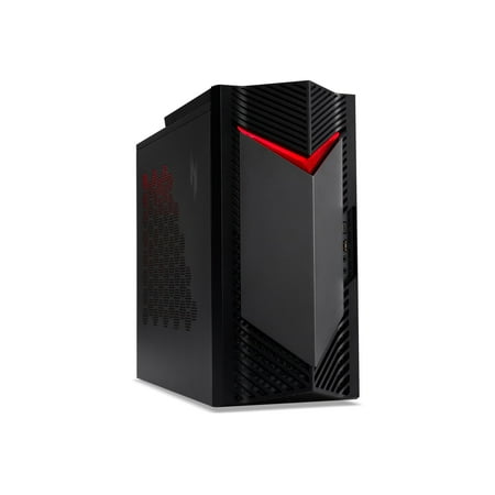 Acer Nitro 50 N50-656 - Tower gaming - Core i5 i5-14400F / up to 4.7 GHz - RAM 16 GB - SSD 1.024 TB - NVMe - GF RTX 3050 - IEEE 802.11ax (Wi-Fi 6E), Bluetooth, Gigabit Ethernet - Win 11 Home - monitor: none
