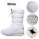 thumbnail image 5 of Botines Sin Deslizamiento Al Aire Libre Impermeable Botas Tibias Nieve Invierno para Mujeres Forradas, 5 of 9