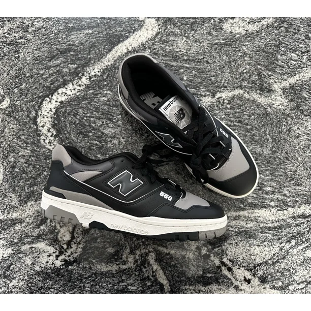 New Balance 550 Shadow Men’s Size 9 Black Grey White BB550SR1