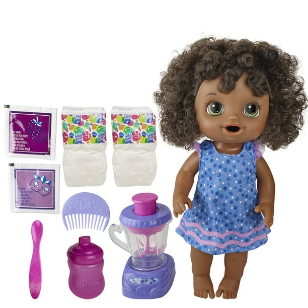 Baby Alive Magical Mixer Baby Doll Fruit Shake with Blender Accessories