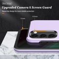 thumbnail image 4 of Shockproof Case for Samsung S23 Plus/S23+ 5G, [Embedded Finger Ring] Military Grade Phone Case Cover with Reinforced Metal Stand Kickstand [Support Magnetic Car Holder] for S23+, Purple, 4 of 13