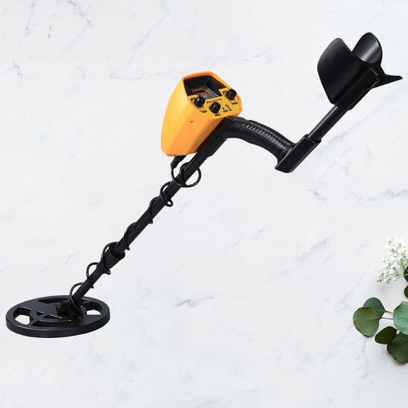 WESIEVYA 1Pc High Sensitivity Metal Detector with Volume Control and Pointer Display Black