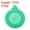 5.5" Green, variant on Unique Bargains Shower Drain Hair Catcher Round Cover with Anti-slip Point 5.5" Grey 3Pcs