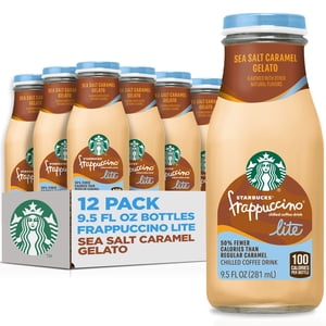 Starbucks Frappuccino Lite Sea Salt Caramel, 12 Pack