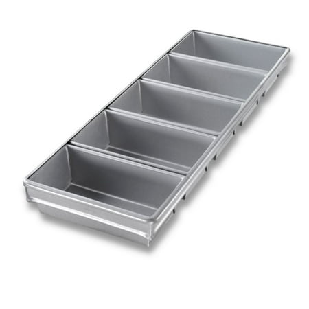 

Chicago Metallic 45655 Glazed 9 5-Strap Open Top Bread Pan