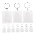 thumbnail image 6 of RENACLIPY 20-Piece Clear Picture Keychain Making Kit for Crafts, Keychains and Projects, 6 of 8