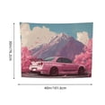 thumbnail image 3 of RKSupls Pink Sports Car Tapestry, Home Tapestry Suitable for Hanging for Decorative Wall Hanging, Decorative Bedroom, Living Room Decoration - 40*30in, 3 of 6
