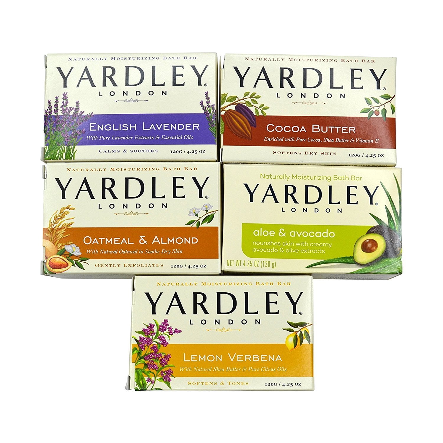 Yardley London Soap Bath Bar Bundle 10 Bars English Lavender