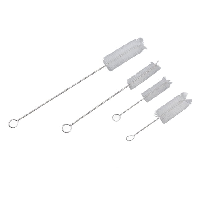 Cepillo Para Tubos De Acuario, Mango De Acero Inoxidable, Cerdas De Nailon, Cepillo Para Manguera De Tanque De Peces Para Filtro De Tanque Octpeak Aquarium Tube Brush