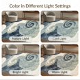 thumbnail image 7 of ODIKA 5'x7' Ultra-Soft Area Rug, Abstract Brushstroke Gentle Wave Balanced Composition Sage That None Washable, Bare feet friendly, Silk-Touch for Bedroom Home office, 7 of 7