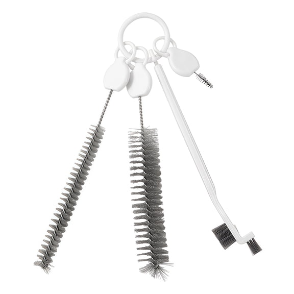 4 Item Tea Pot Tool Set for Cleaning Cups in Kitchen Ideal Home Brushes