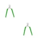 thumbnail image 3 of Seitruly Manicure Nail Toenail Cutícula Nipper Tijeras Dead Skin Remover Clippers Tool Professional Olecranon Care Green Verde 2piezas, 3 of 6