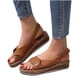 thumbnail image 3 of Moda mujer sólido verano señoras cómodas sandalias talón pendiente Casual playa zapatos Wmkox8yii  sa745, 3 of 9