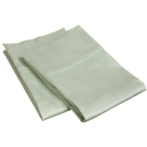 200-Thread-Count Pillowcases Set, Cotton Blend, 12 Colors Light Grey / King