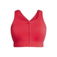 thumbnail image 5 of Avia Women's Medium Support Zip Front Sports Bra, Sizes S-XXXL, 5 of 6