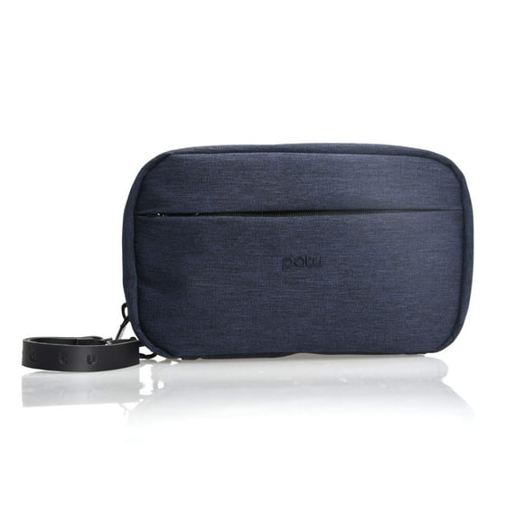 Bolsa de transporte Patu Handy Beauty Stuff para maquillaje y cosméticos, color índigo