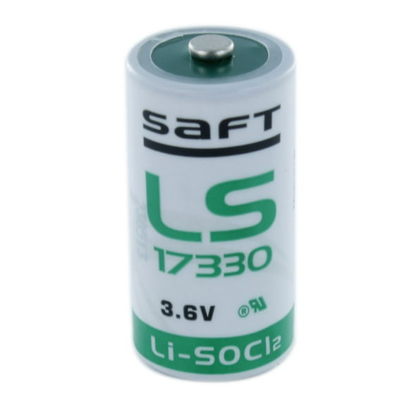 SAFT LS17330 (ER17730) 3.6 Volt 2/3 A Lithium Battery (2100 mAh)