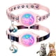 thumbnail image 1 of Collar para Gato con Porta AirTag 2 Unidades Impermeable Rosa, 1 of 7