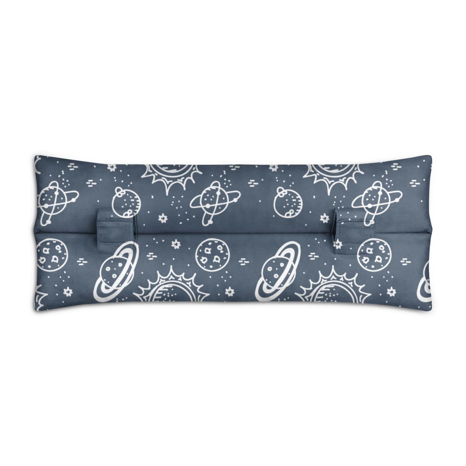 Moon and Stars Post Surgery Seatbelt Pillow - Nebula Cosmic Design Chest Protector