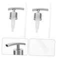 thumbnail image 4 of Pawsdot 2Pcs White Soap Dispenser Pump Replacement for Home Bottles with Stainless Steel Durable Tube, 4 of 8