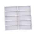 thumbnail image 2 of Sunglasses Organizer Glasses Holder Collectables 10 Slot Glasses Storage Box Sunglasses Display Case for Home Travel Tabletop White, 2 of 10