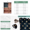 thumbnail image 6 of 4th of July Balloon Curtains 63 Inch Length for Living Room/Bedroom, Independence Day Farmhouse American Flag Rod Pocket Privacy Door Curtains Decorative Tie Up Shade for Window 52"x63", 6 of 8