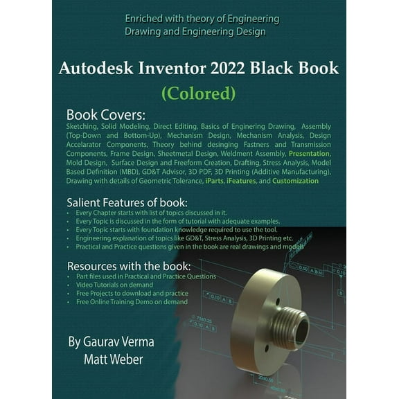 Autodesk Inventor 2022 Black Book (Colored), (Hardcover)