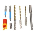 thumbnail image 2 of Juego de brocas torcidas ANGGREK soporte de tornillo magnético Antideslizante, 2 of 8
