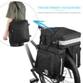 thumbnail image 4 of 3-IN-1 Multi-functional Bike Pannier MTB Road Bike Rear Seat Trunk Bag Bicycle Cycling Cargo Carrier, 4 of 8