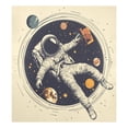 thumbnail image 6 of Yayeee Magnetic Dishwasher Cover for The Front Decoration Home Kitchen Machine Sticker Protector, Astronaut Floating, 6 of 6